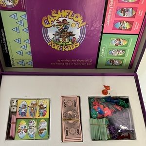 Board game cash flow for kids by rich dad